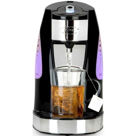 Bouilloire électrique 1,5 L 3000 W – Ébullition rapide en 45s – Design noir en acier inoxydable – Système de dosage précis – Domo - DO482WK