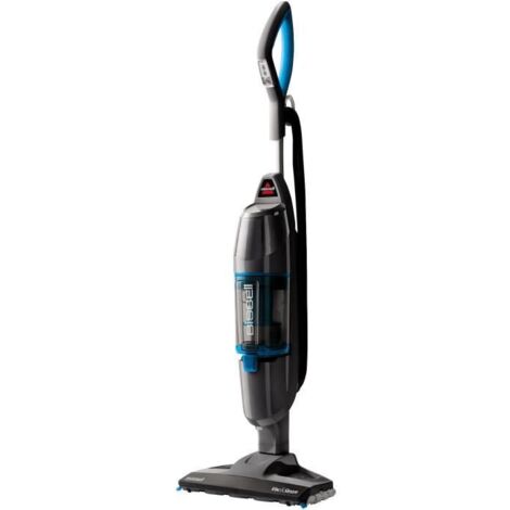 Bissell – Nettoyeur vapeur balai 1977N 1600 W – Capacité 1,35 L – Prêt en 30 secondes – Élimine 99,9 % des germes – Pour surfaces dures et tapis