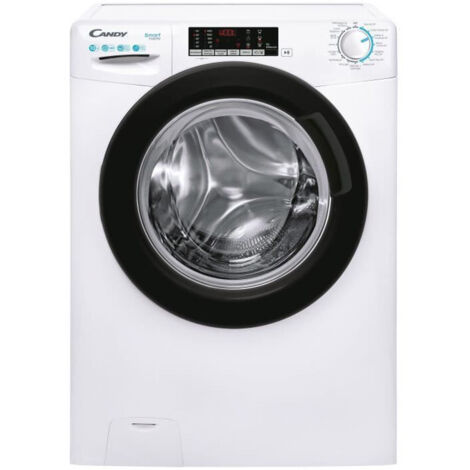 Candy – Lave-linge hublot 10kg – Vitesse d'essorage 1400 tours/min – Classe énergétique A – Niveau sonore 51 dB(A) – 15 programmes dont 9 rapides - CS1410TXME (1/5)