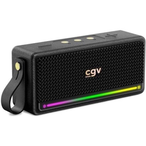 Enceinte Bluetooth - CGV - 50910 - SolidVibe Max - Subwoffer 20W (2x10W) (1/4)