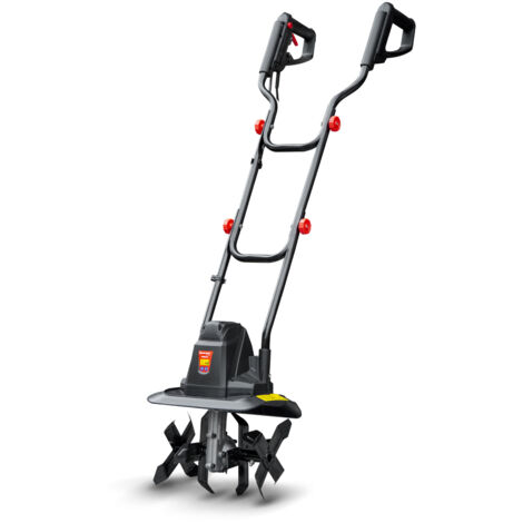 Elem Garden Technic – Motobineuse électrique 750 W – Largeur de travail 32 cm – Profondeur 20 cm – 4 fraises pour labour efficace
