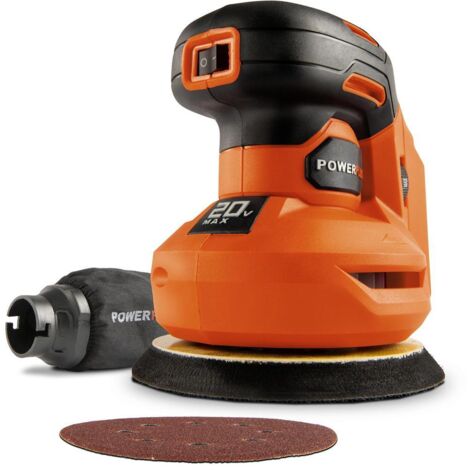 Ponceuse excentrique sans fil 20V Ø125 - DUAL POWER POWDP50400 (1/5)