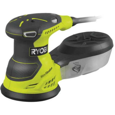 RYOBI Ponceuse excentrique électrique - ROS310-SA20 - 310W - 125mm - sac de transport