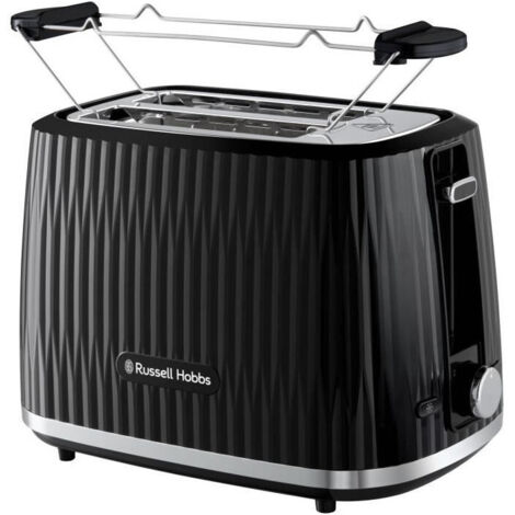 Grille-pain - RUSSELL HOBBS - EDEN - 800 W - 2 fentes - Noir (1/5)