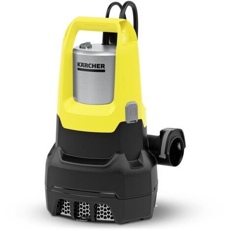 Kärcher – Pompe d'évacuation eau chargée 22.000 – Capacité 22.000L/h – Préfiltre pour déchets – Pour chantiers humides