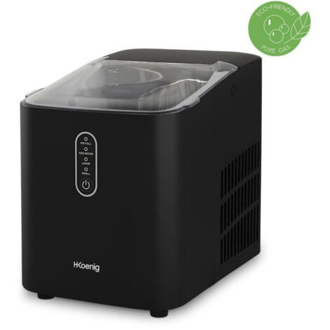 Machine a glaçon - HKoeNIG - KUB14 - 12 kg - 1L - 120 W - Noir (1/5)