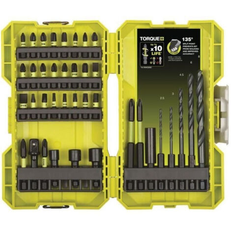 RYOBI Coffret empilable impact 38 accessoires perçage-vissage-boulonnage RAK38DSDI2 (1/4)