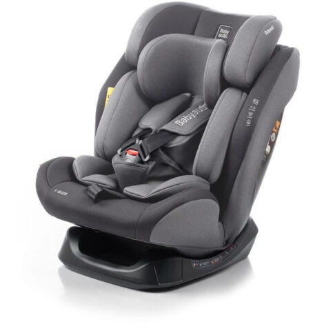 Siège auto évolutif groupe 0/1/2/3 – Inclinable – Réducteur – 14 positions de hauteur – I-Size – Pour enfants de 40 à 150 cm – Gris – Babyauto (1/5)