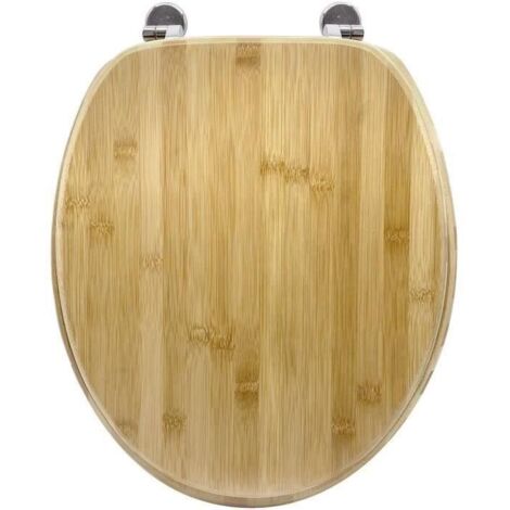 ABATTANT BAMBOU NATUREL - BAMBOU (1/2)