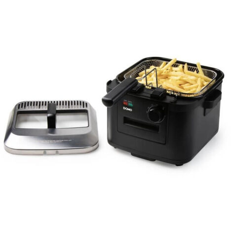 Friteuse - DOMO - DO545FR - 4L - 2000W - Température réglable 130-190°C (1/5)