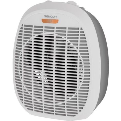 RADIATEUR SOUFFLANT A AIR CHAUD - SENCOR - SFH 7017WH - 2000 W - 2 NIVEAUX DE CHAUFFAGE - BLANC (1/4)