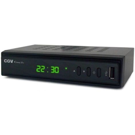 Récepteur TNT HD - CGV - ETIMO 2TC - Double tuner - Web-radio - DVB-T2 HEVC 265 (1/4)