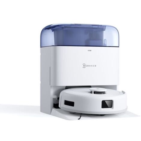 Ecovacs – Aspirateur robot laveur 9000 Pa – Technologie ZeroTangle 2.0 – TrueMapping 2.0 – Séchage à 45° – Vidage automatique (1/5)