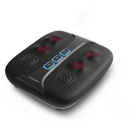 Masseur energisant 2 en 1 pieds et jambes - MEDISANA - LM 100 - Shiatsu + shaking stimulant - 2 intensités + chauffant - Noir (1/5)