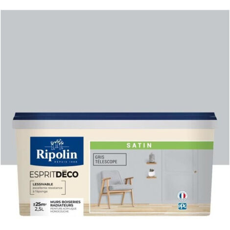 RIPOLIN ESPRIT DECO GR TELESCO SATIN 2.5L (1/5)