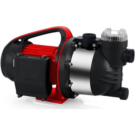 Pompe de surface 1100 W – Débit 4600 L/h – Hauteur de refoulement 45 mCE – Système de filtre intégré pour protection optimale – Master Pumps (1/4)