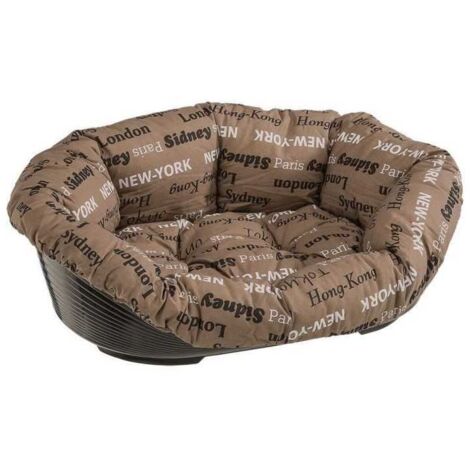 Panier corbeille coussin a motifs - Taille S - 52 x 39 x 21 cm - FERPLAST