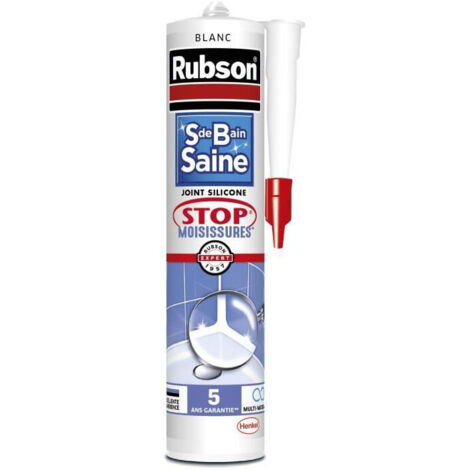 RUBSON Mastic antimoisissure RUBSON, blanc, 280 ml (1/4)