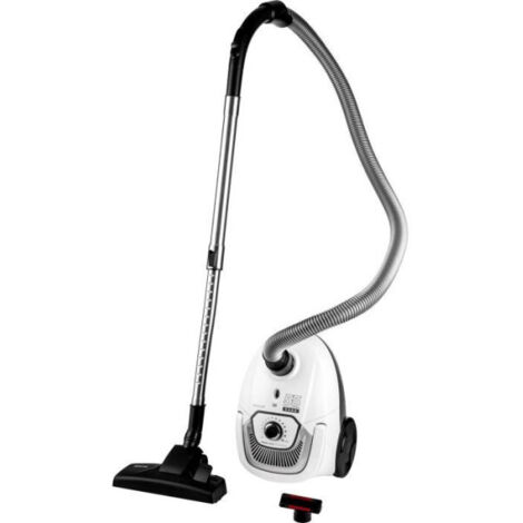 Aspirateur traîneau avec sac - SENCOR - SVC 5500WH - Moteur ECO 700 W - 75 dBA - 2 L - Filtre HEPA H13 - Blanc (1/5)