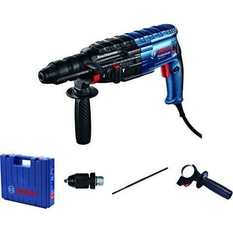 Bosch – Perforateur burineur 790W SDS-plus – Énergie d'impact 2,7J – Vitesse 4200 coups/min – Pour béton, bois et métal - GBH 240 F