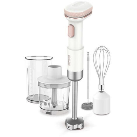 Mixeur plongeant - SENCOR - SHB 9130WH - 11,1 V - Récipients 500 et 700 ml - Blanc (1/5)