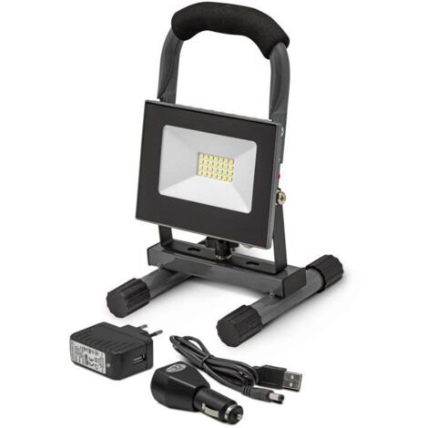 Projecteur Led rechargeable - I-Watts - I-SPR10PBK - 10 W - 450 lumens (1/5)