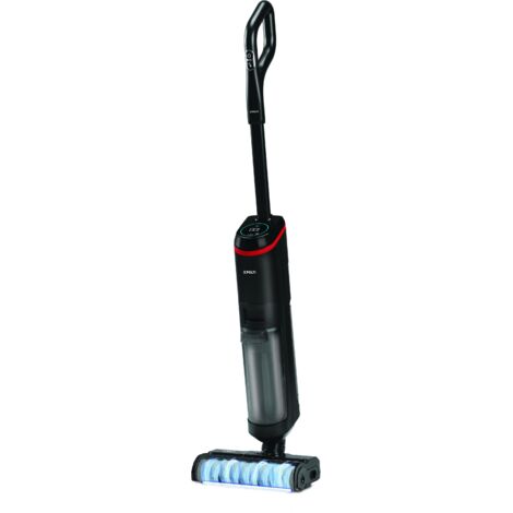 Aspirateur balai vapeur sans fil - POLTI - RollySteam WD40C - 14 000 Pa - 35 min - 0,6 L - Noir