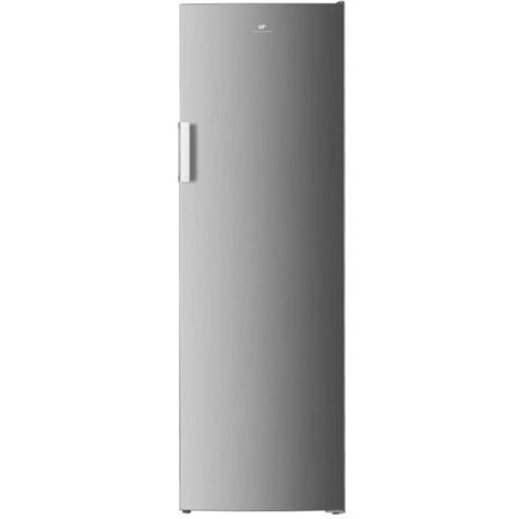 Continental Edison – Congélateur armoire 204 L – Total No Frost – Classe énergétique D – Finition silver – Entretien facile sans dégivrage - CECUF204NFSD
