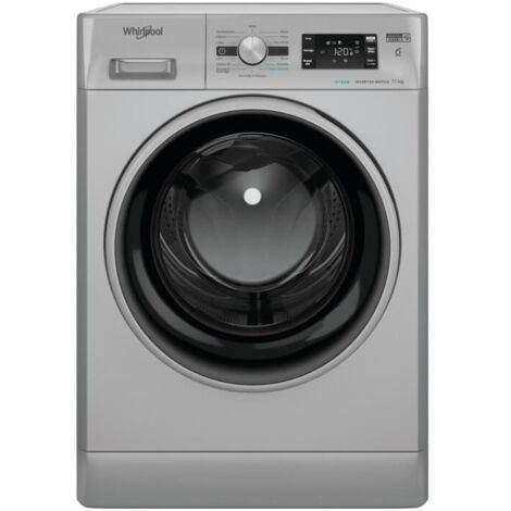 Whirlpool FFBP10489SBSVFR lave-linge hublot argenté 10 kg