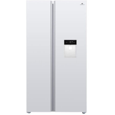 Continental Edison – Réfrigérateur américain 503 L – Total No Frost – Classe D – L92 x H177 cm – Silencieux 39 dB – Idéal cuisine moderne - CERA505NFWD (1/5)