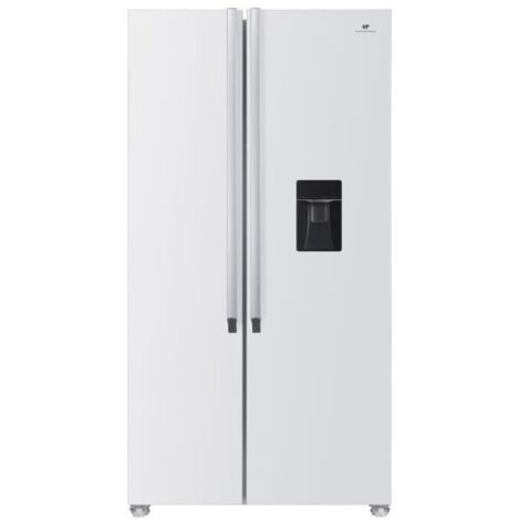 Continental Edison – Réfrigérateur américain 529 L No Frost – 2 portes – Froid ventilé – Contrôle digital séparé – Classe D – 39 dB – Pose libre