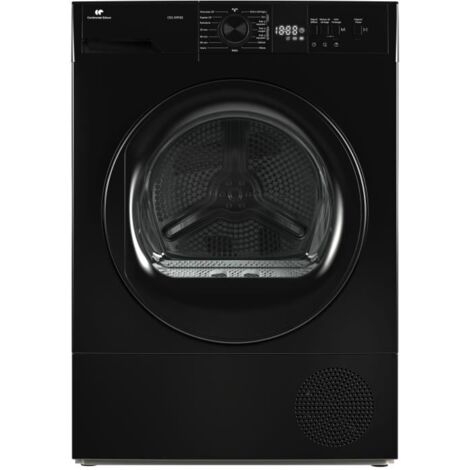 Seche-linge pompe a chaleur CONTINENTAL EDISON CESL10PCB2 - 10 kg - 60 cm - Classe E - Noir