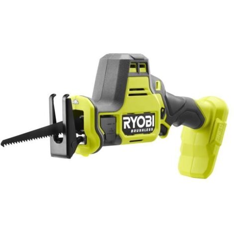 Ryobi – Scie sabre 18V Brushless – 3000 tr/min – Course de lame 16mm – Capacité bois 90mm – Changement de lame sans outil - RRS18CBL-0