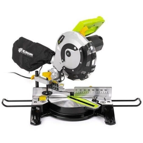 Scie a onglet - FIELDMANN - 1450 W - 210 mm - Bois - Vert