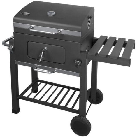 Fieldmann FZG 1008 barbecue charbon noir surface 55 6x41 5 cm (1/5)