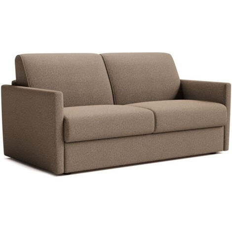 Canapé convertible express - 3 places - SMALL - Tissu como 5 Antelope - 168 x 98 x 86 cm (1/5)