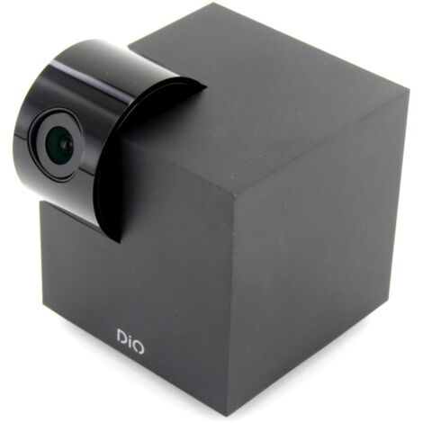 Caméra de surveillance Wi-Fi rotative 350° - 1080p - mode privé - Noir - DiO (1/5)