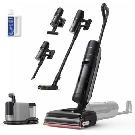 Dreame – Aspirateur balai sans fil 23 kPa – Autonomie 75 min – Capacité 780 ml – Nettoyage humide avec bras robotisé IA – Détection intelligente de la saleté - MIX 7 EN (1/5)