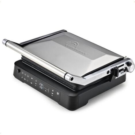 Grill LITTLE BALANCE - Surface Cuisson 29x23cm - Ouverture 180°C - Jusqu'a 230°C - Thermostat électronique réglable - 2000W (1/4)