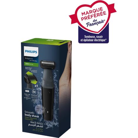 Philips BG3017/01 Tondeuse corps lavable, fonction de chargement USB noir W292983