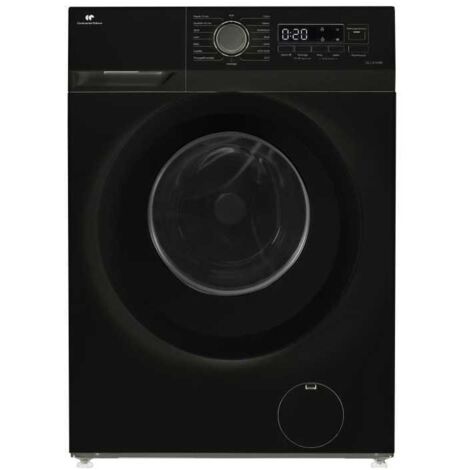 Lave-linge hublot - CONTINENTAL EDISON - CELL10140IBP - 10kg - Moteur induction - 60 cm - Classe A - 1400 trs/min - Noir mat