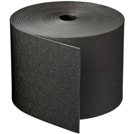 Nature – Bordure de jardin en polyéthylène recyclé – Épaisseur 3 mm – H 15 cm x 10 m – Résistante aux chocs et aux UV – Flexible pour formes courbes