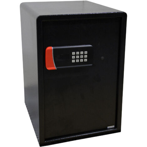 Coffre-fort électronique CFEH563744 – Serrure électronique avec écran LED – Dimensions 56 x 37 x 44,5 cm – Poids 27,5 kg – Work Men (1/5)