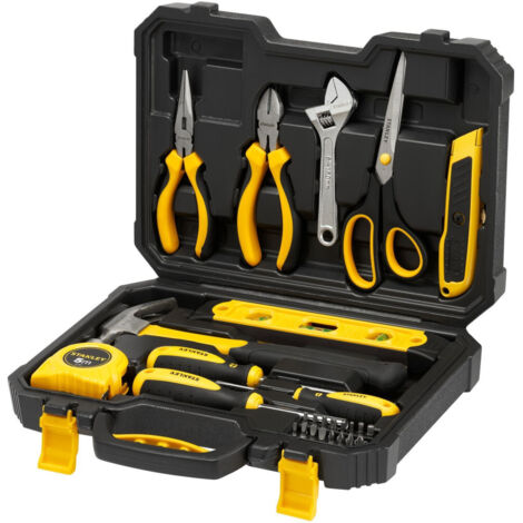 Stanley – Coffret multi-outils 28 pièces – Outils en acier inoxydable – Mallette compacte avec poignée pliante – Pour travaux de précision (1/5)