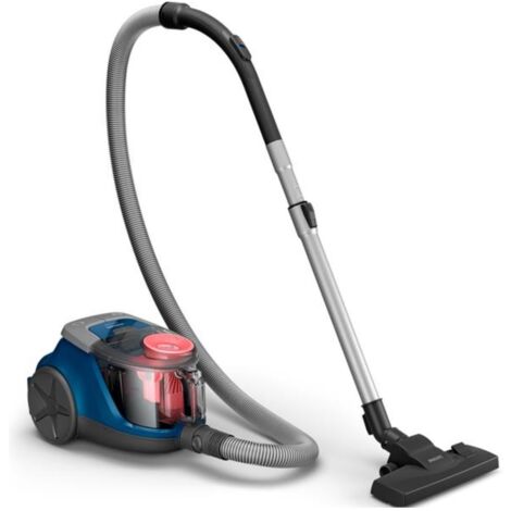 Aspirateur sans sac - PHILIPS - XB2123/09 - Série 2000 PowerCyclone 4 - 850W - 77db - Bleu/rose