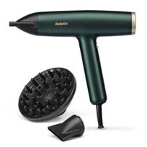 Seche-cheveux - Babyliss - D6555DE - Air Power Pro VERT - Moteur numérique - Systeme ionique - Ultra-silencieux (1/5)