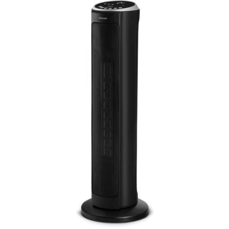 Radiateur tour en céramique - SENCOR - SFH 8990BK - Jusqu'a 2000 W - 3 modes - 24 m² / 60 m³ - Télécommande - Noir (1/5)