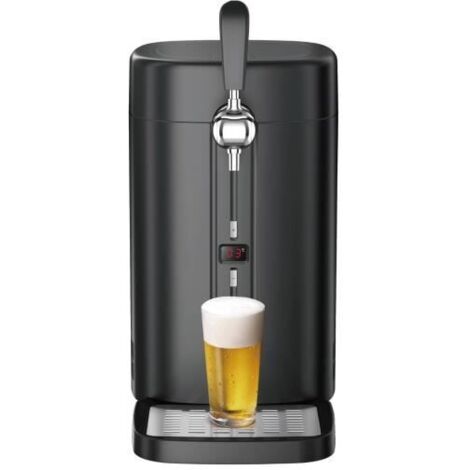 Continental Edison – Tireuse à bière 5L – CEMB5B4 – Système de refroidissement thermoélectrique – Bac récupérateur amovible – Compatible fûts 5L