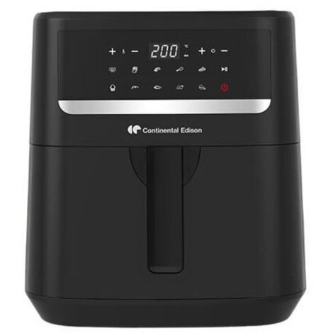 Friteuse a air sans huile - CONTINENTAL EDISON - CEFR240092L - 1800 W - 9,2 L - Noir (1/5)