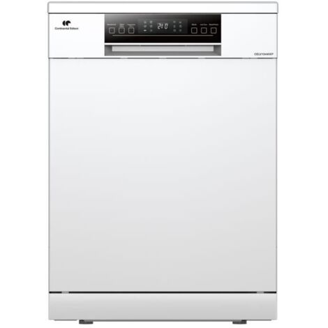 Lave-vaisselle pose-libre - CONTINENTAL EDISON - CELV1544IWP - 15 couverts - Inverter - 60 cm - 42 dB - Blanc